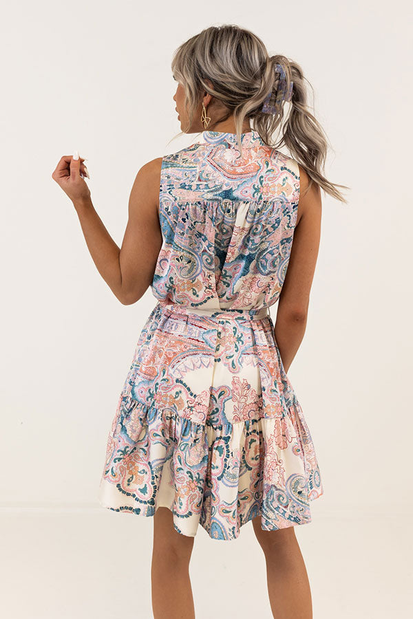 Styled By The Sea Paisley Dress