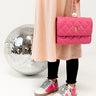 The Lily Toddler's Vintage Sneaker in Neon Pink Image - 1
