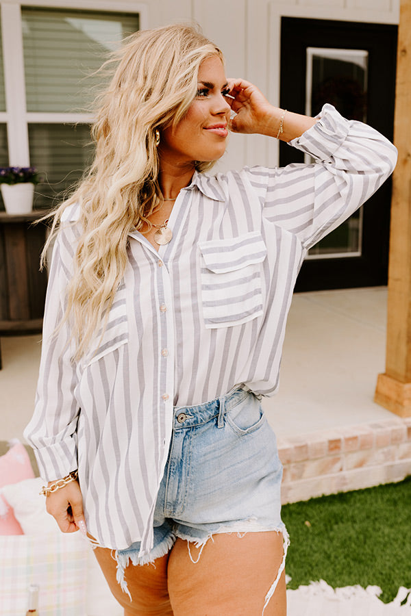 Seaside Soiree Button Up Curves