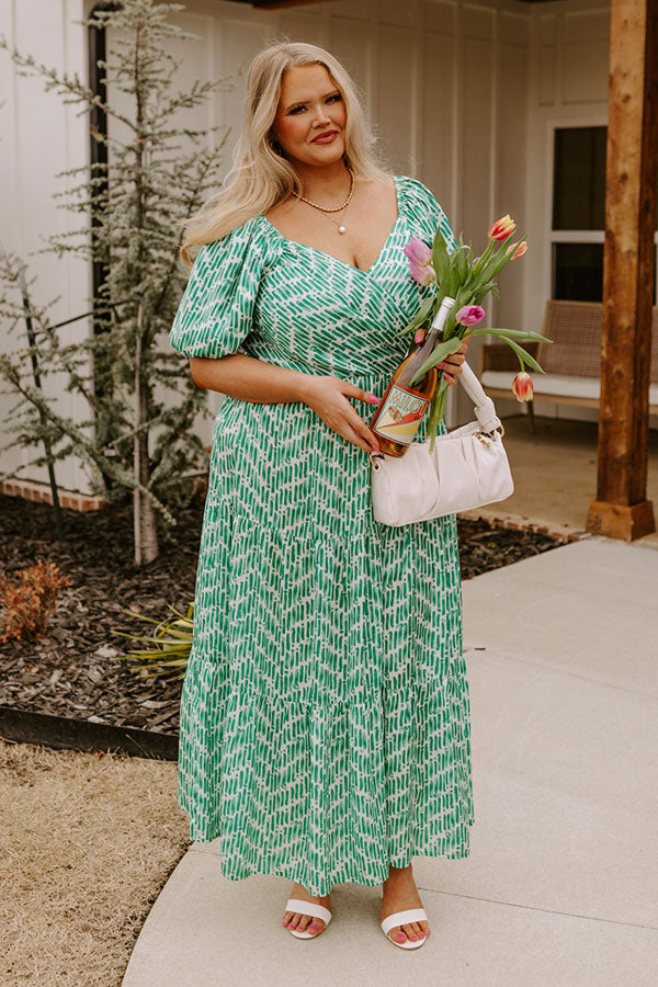 maldives maxi dress Off Shoulder Silk Magnolia Boutique Maldives Escape Maxi In Jade