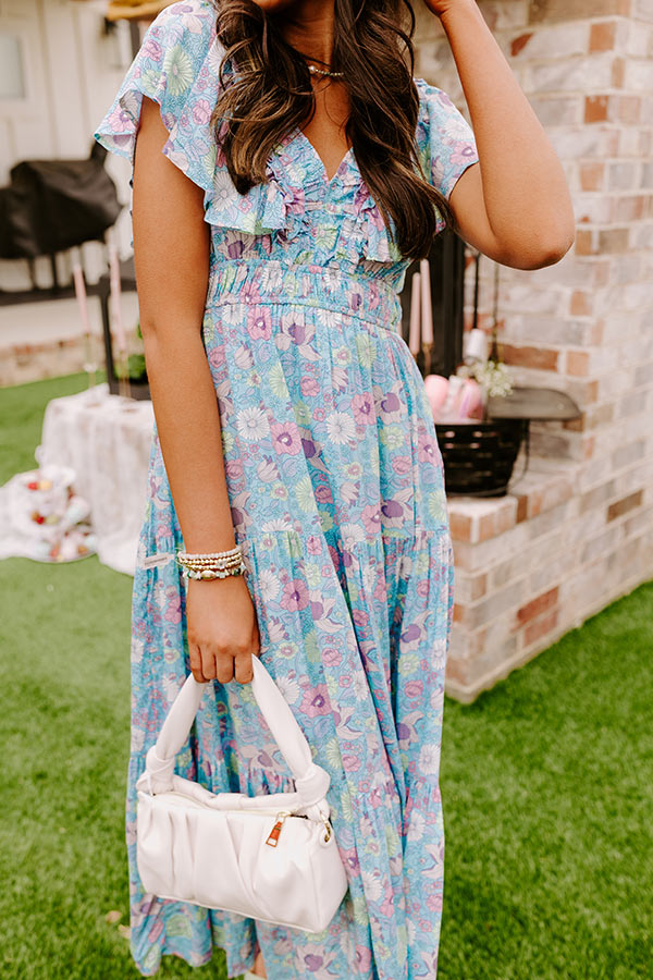 Caribbean Dreaming Floral Midi