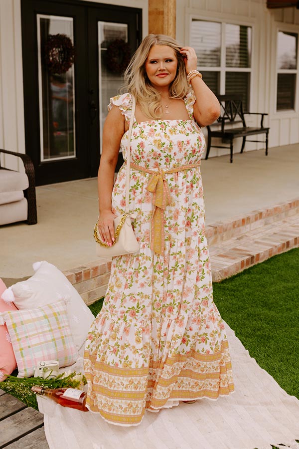 Enchanting Echoes Floral Maxi Curves