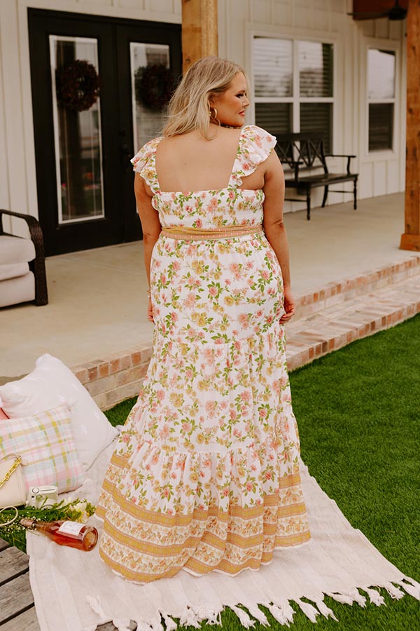 Enchanting Echoes Floral Maxi Curves