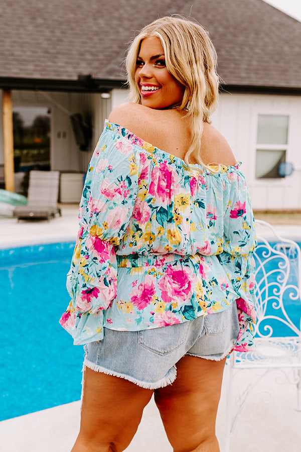 Sandy Shores Off Shoulder Top Curves