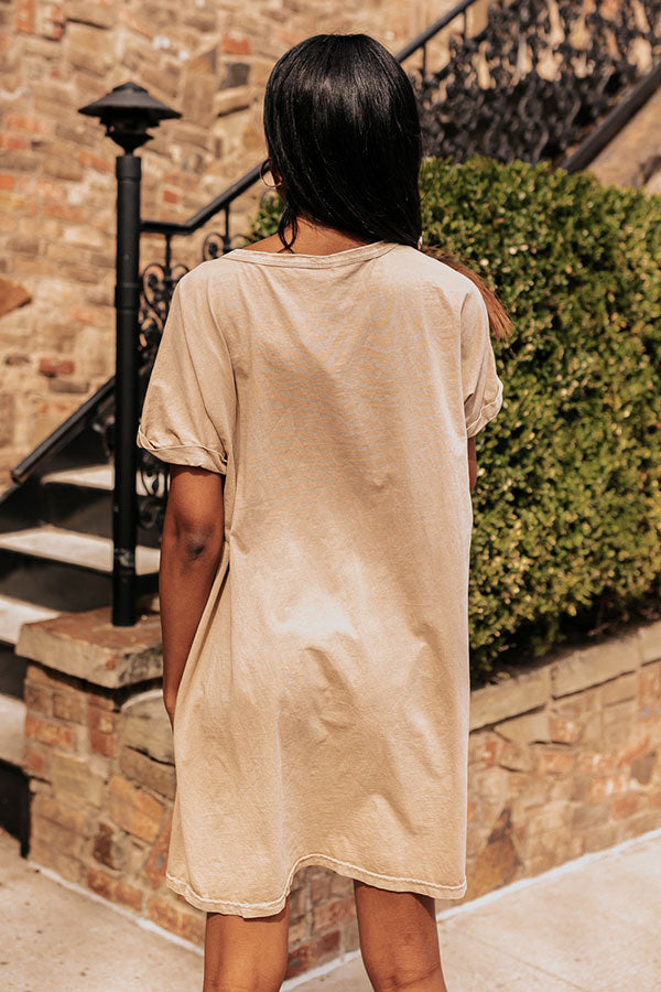 Cowboy Mineral Wash T-Shirt Dress