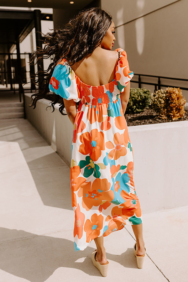 Floral Fascination Maxi Dress