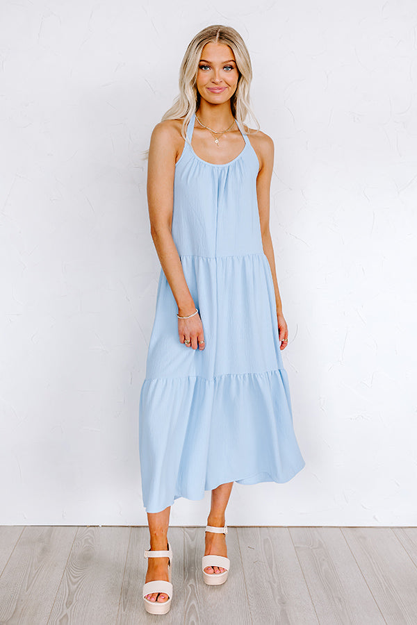 Pulling It Together Midi In Sky Blue – Impressions Online Boutique