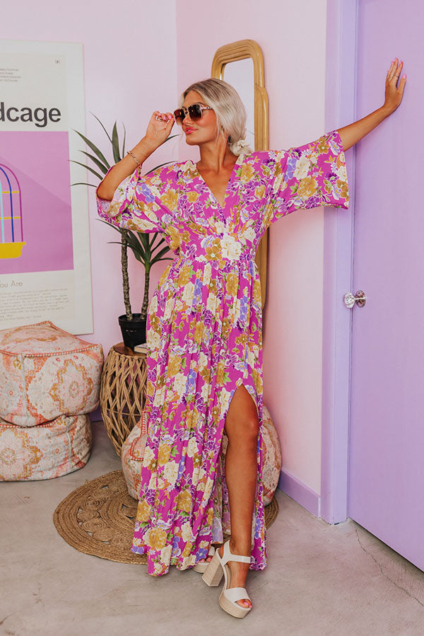 Stay Beautiful Floral Maxi