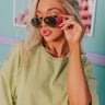 Sunny Forecast Aviators in Gold Image - 1