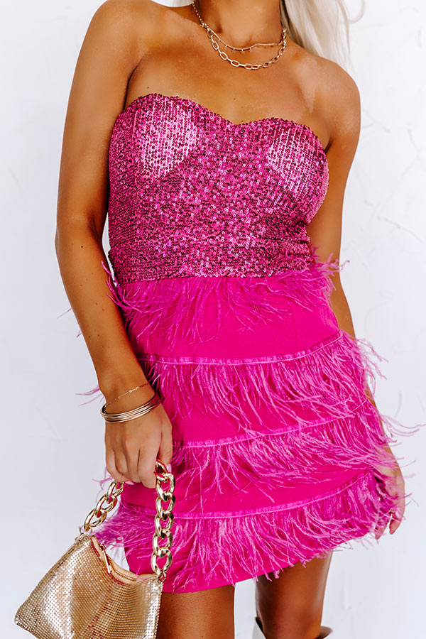 fuchsia delight mini dress Adorable Fuchsia Mini Dress - Casual Dresses