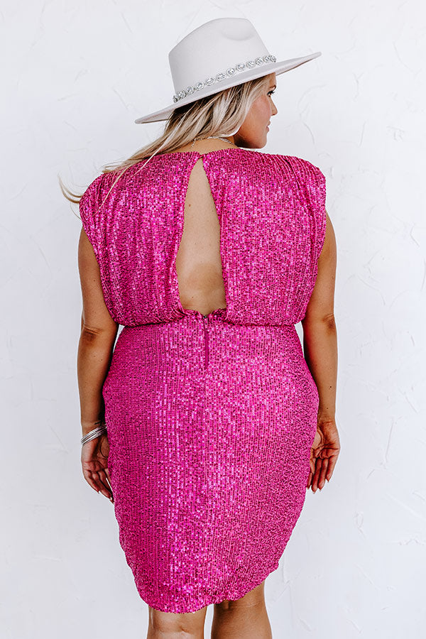 Pink boutique curve sale