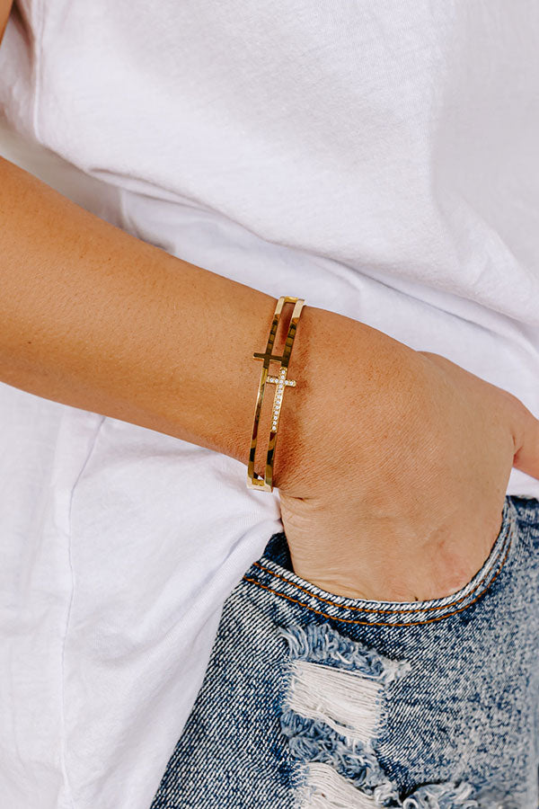 Bracha Always Faithful Bangle Bracelet