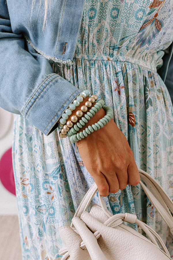 Meet For Drinks Bracelet Set