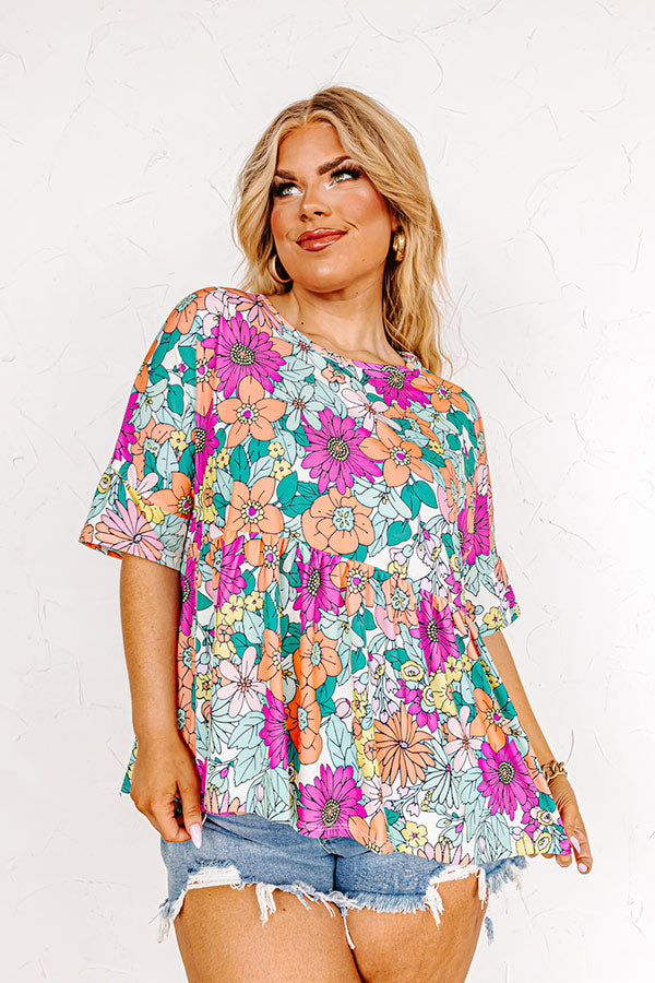 Sunny Day Darling Babydoll Top