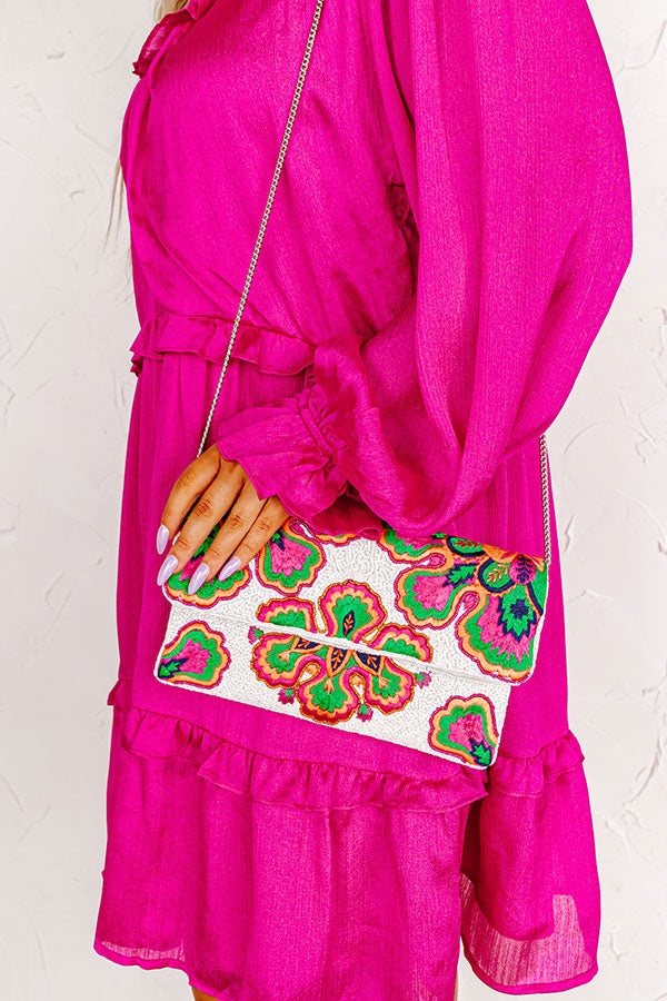 Flirty Fiesta Beaded Clutch