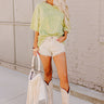 Seaside Glisten Mineral Wash Tee Image - 1
