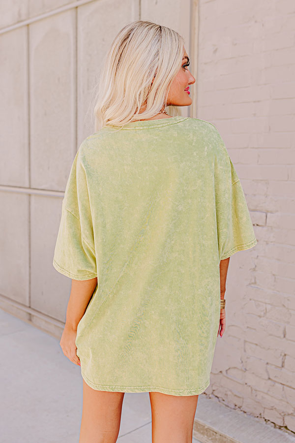Seaside Glisten Mineral Wash Tee Image - 1