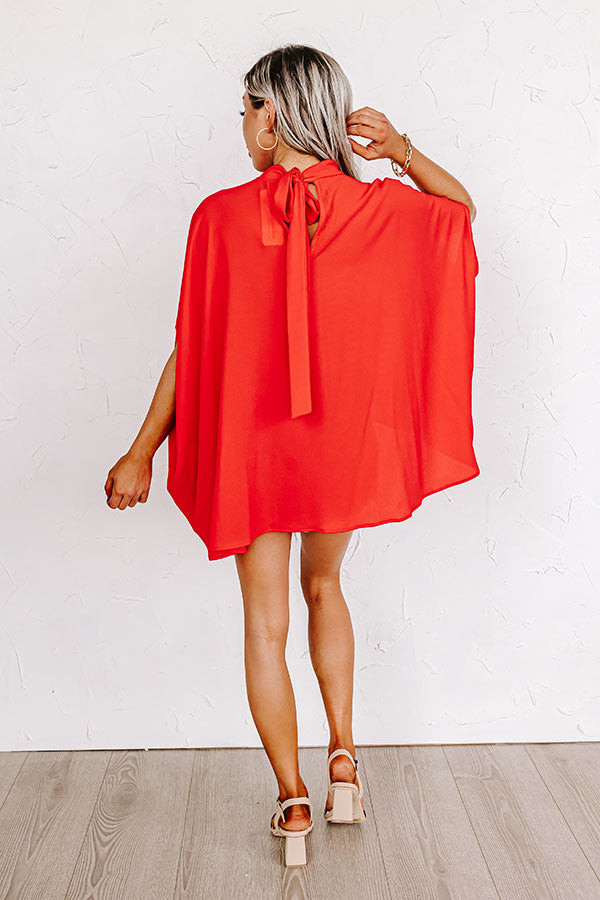 Local Flair Shift Top In Red • Impressions Online Boutique