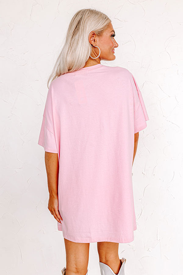 Artfully Done Embellished T-Shirt Dress in Pink Impressions Online Boutique Artfully Done Embellished T-Shirt Dress in Pink Impressions Online Boutique