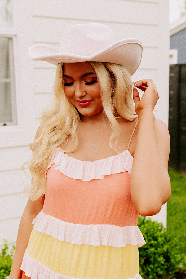 Rhinestone Rodeo Felt Cowboy Hat