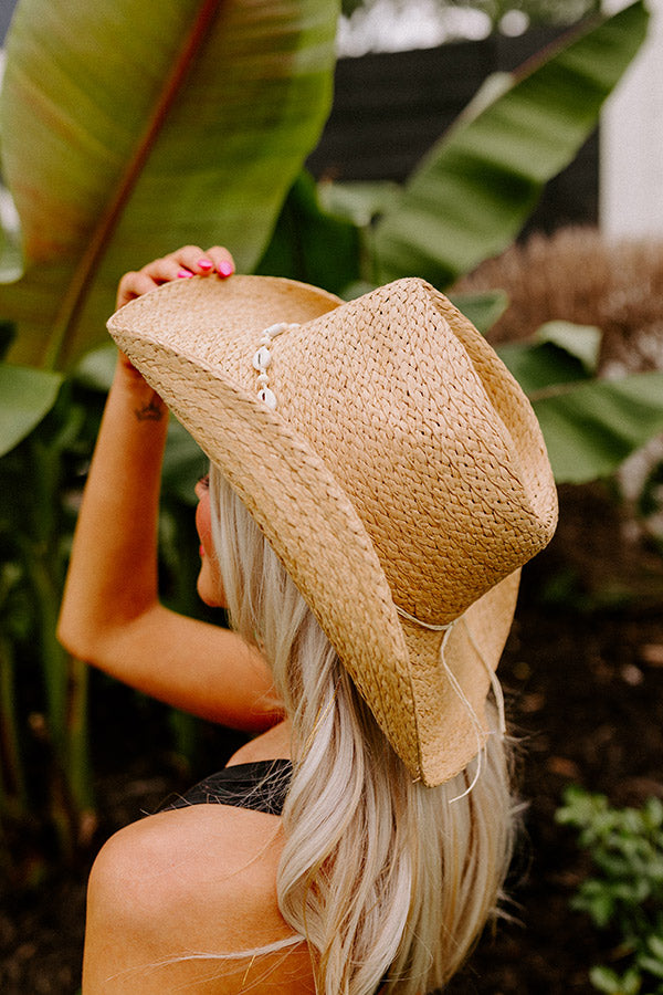 Quiet Countryside Straw Cowboy Hat