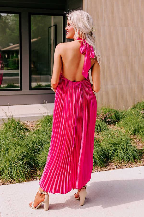Forever Stunning Pleated Maxi In Hot Pink Impressions Online Boutique Forever Stunning Pleated Maxi In Hot Pink Impressions Online Boutique