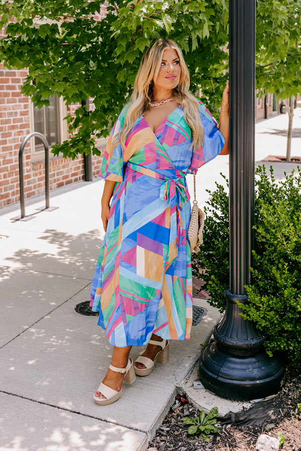 Ready To Unwind Wrap Maxi Curves