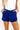 Halftime Happy Hour High Waist Shorts in Royal Blue