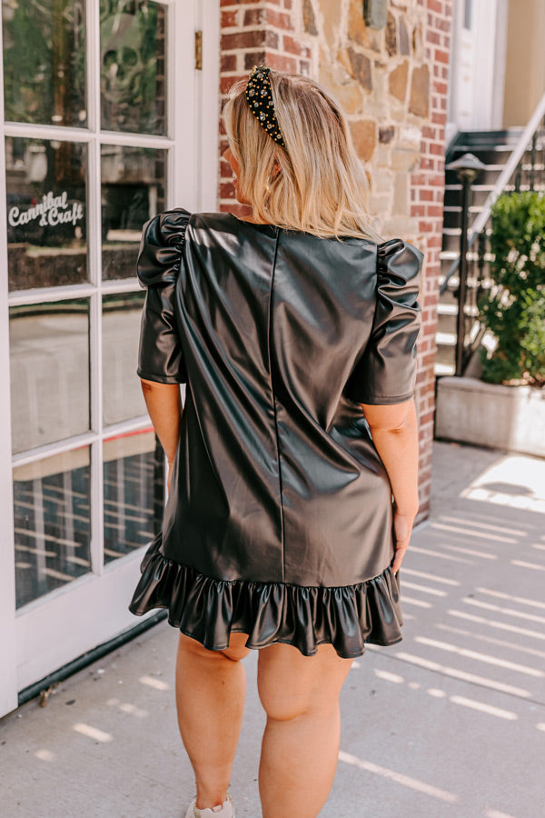 Stylish Setting Faux Leather Mini Dress in Black Curves – Impressions Online Boutique Stylish Setting Faux Leather Mini Dress in Black Curves – Impressions Online Boutique