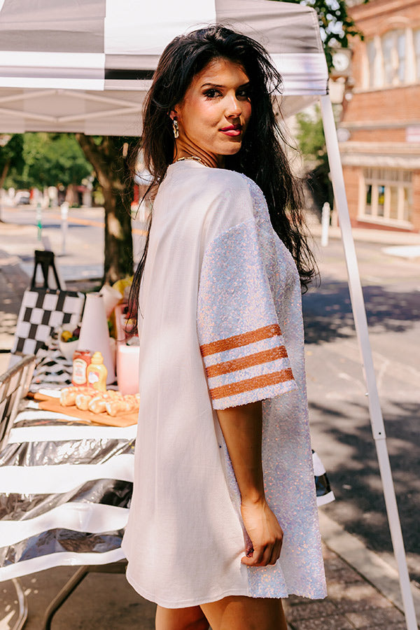 Life Of The Tailgate Sequin T-Shirt Dress – Impressions Online Boutique Life Of The Tailgate Sequin T-Shirt Dress – Impressions Online Boutique