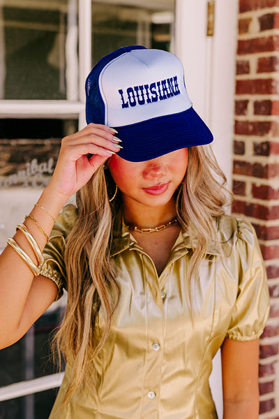 Louisiana 18 Flexfit Snapback Trucker