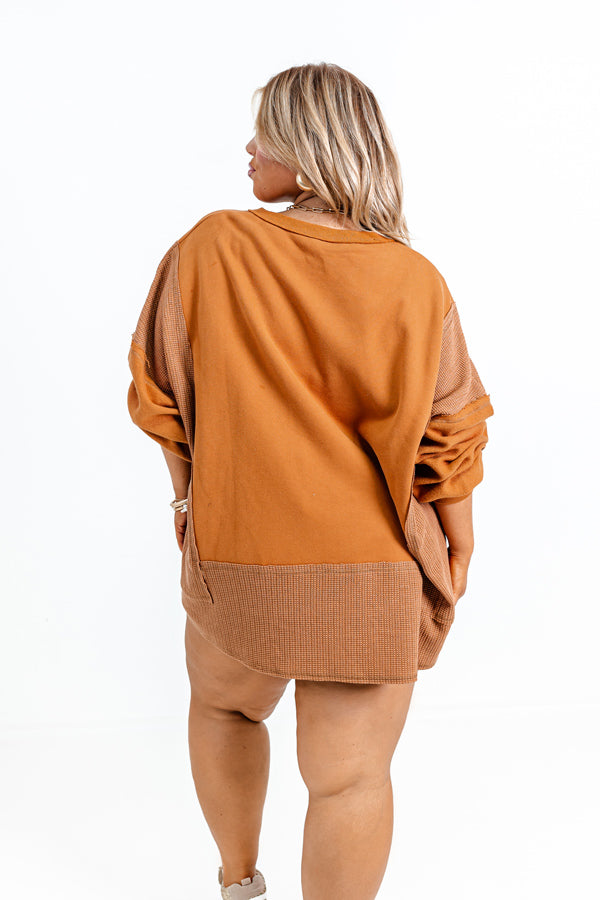 Cozy Composition Sweater Curves