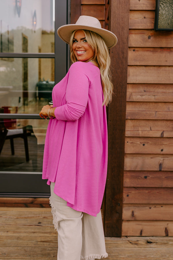 New Chapter Tunic Dress in Pink Curves