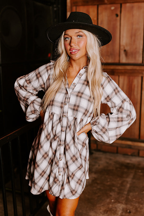Midwest Wonderful Plaid Dress