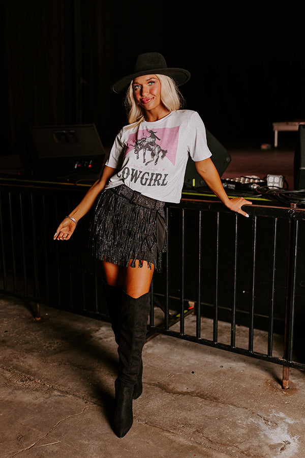 Long Live Cowgirl Crop Top