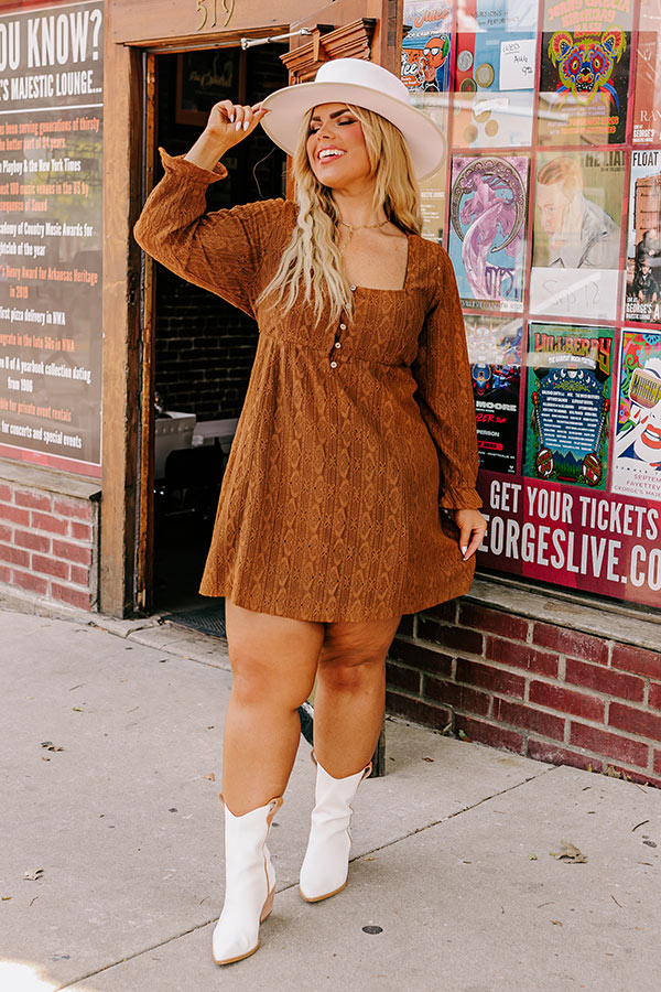 Afternoon Date Mini Dress Curves