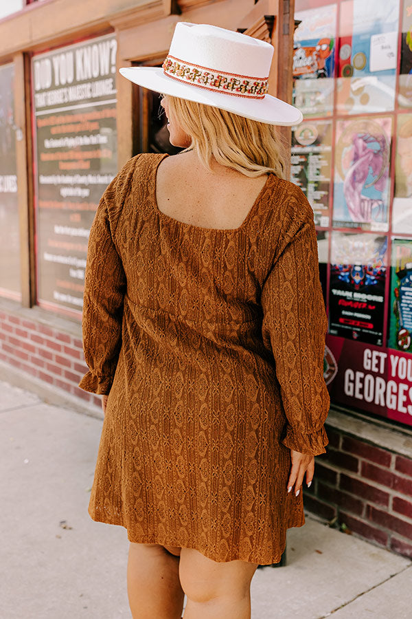 Afternoon Date Mini Dress Curves