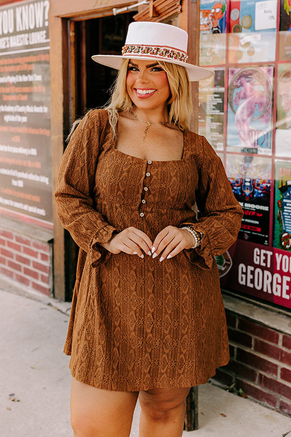 Afternoon Date Mini Dress Curves