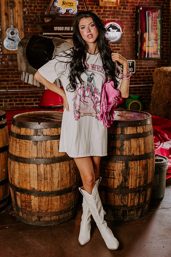 Wild West Adventure T-Shirt Dress