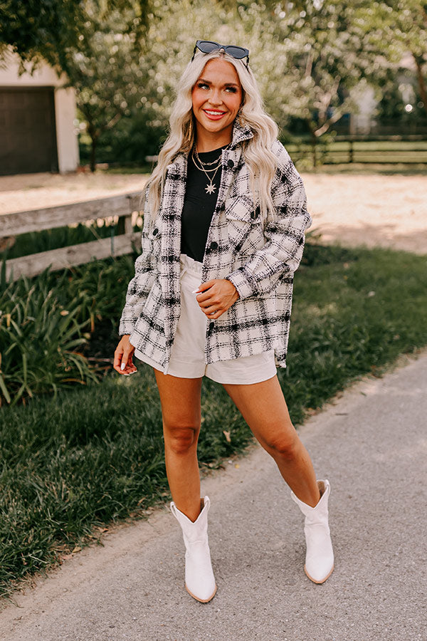 Market Square Lightweight Jacket in Ivory