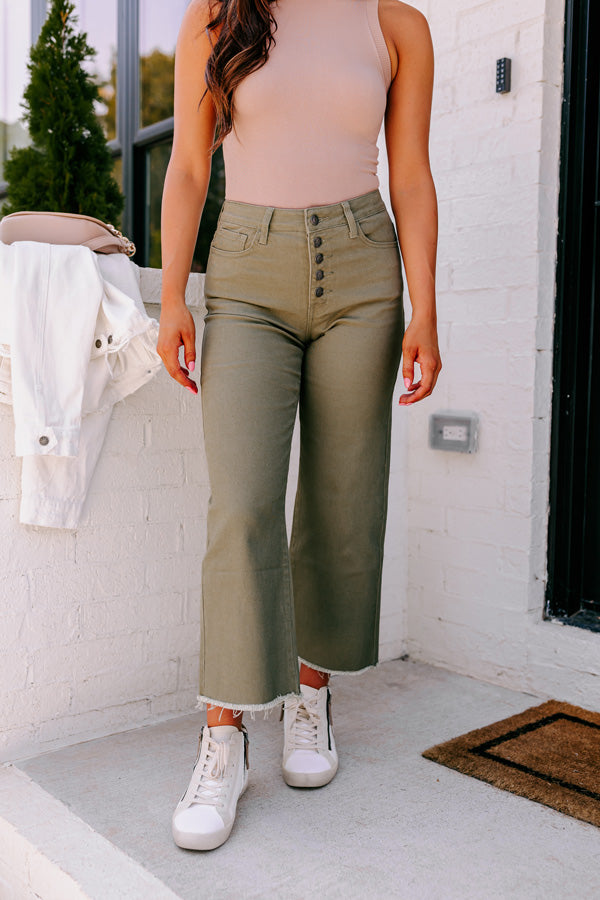 The McKenzie High Waist Jean In Sage