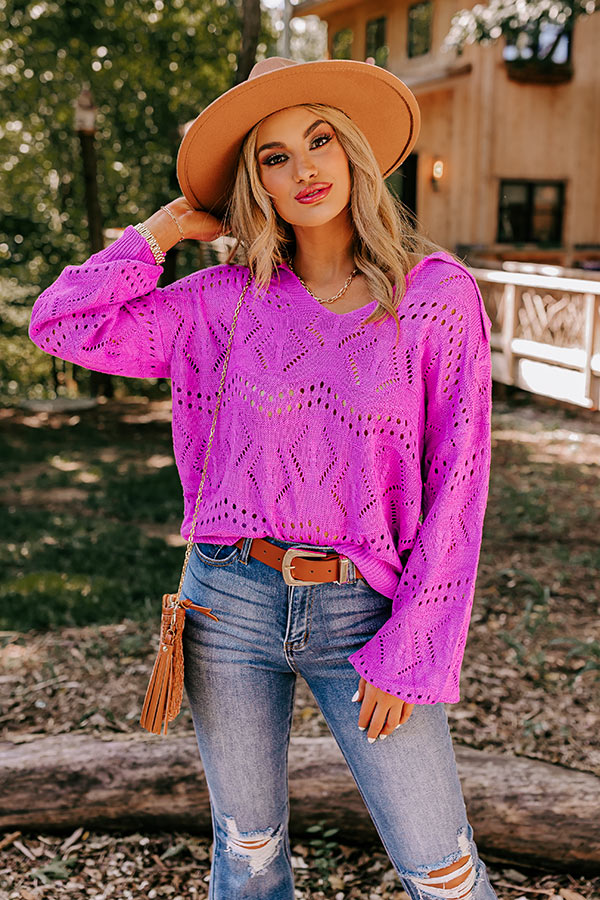 Easily Impressed Knit Top