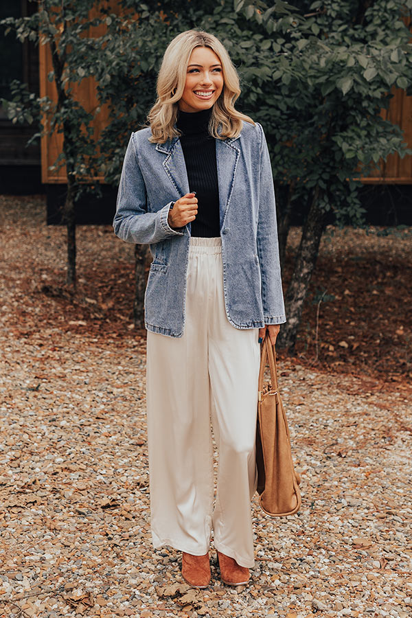 Dreaming Of Soho Denim Blazer