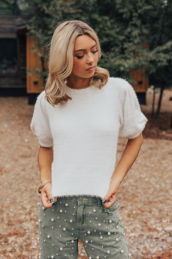 Naturally Radiant Sweater Top