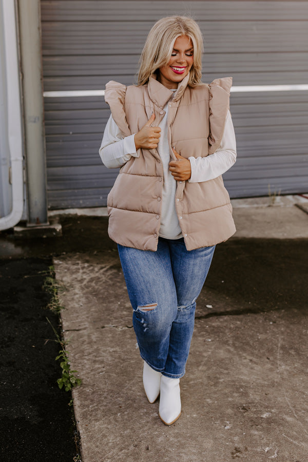 Impressions Fall Latte Denim Jacket