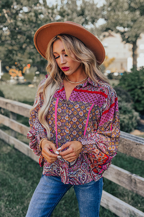 Flirty Nature Button Up