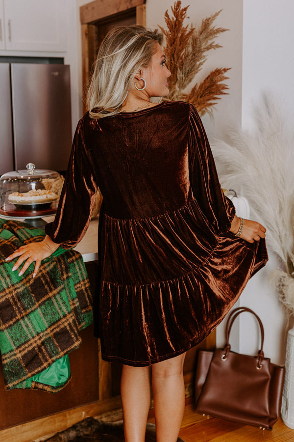 Cider Tasting Velvet Mini Dress Impressions Online Boutique Cider Tasting Velvet Mini Dress Impressions Online Boutique