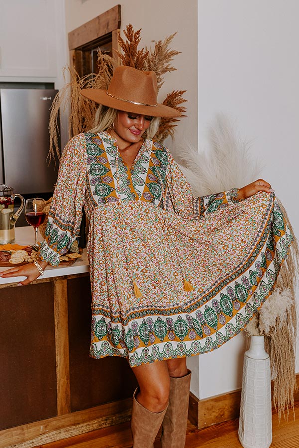 cider boho dress Bohemian Style Dress-copy-43121
