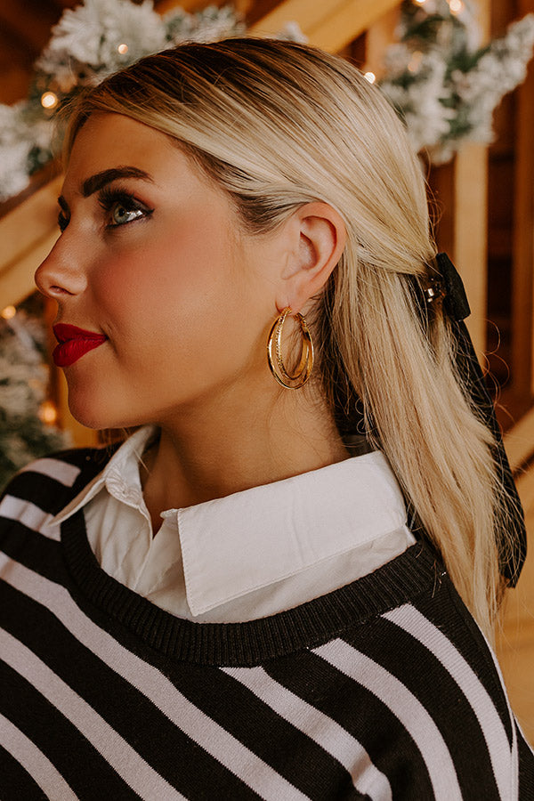 Good Times Hoop Earrings