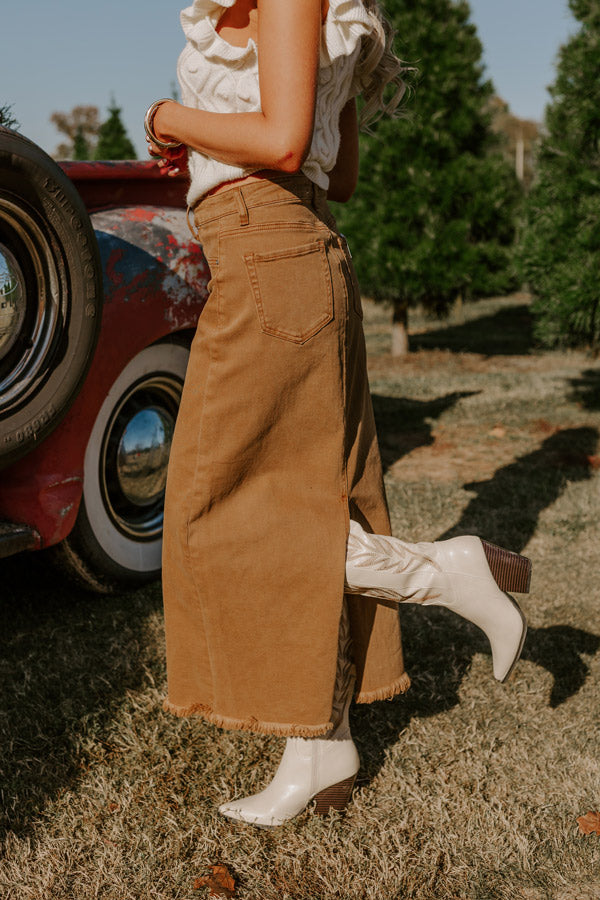 Risen The Raleigh Denim Skirt